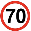 Наклейка 70
